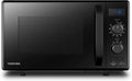 Toshiba Mikrowelle MW2-AG23PF, 3-in-1 mit Grill & Kombi-Funktion, Fassungsvermögen 23L, Leistung 900W, Leistung 1000W Grill, BK, in Schwarz