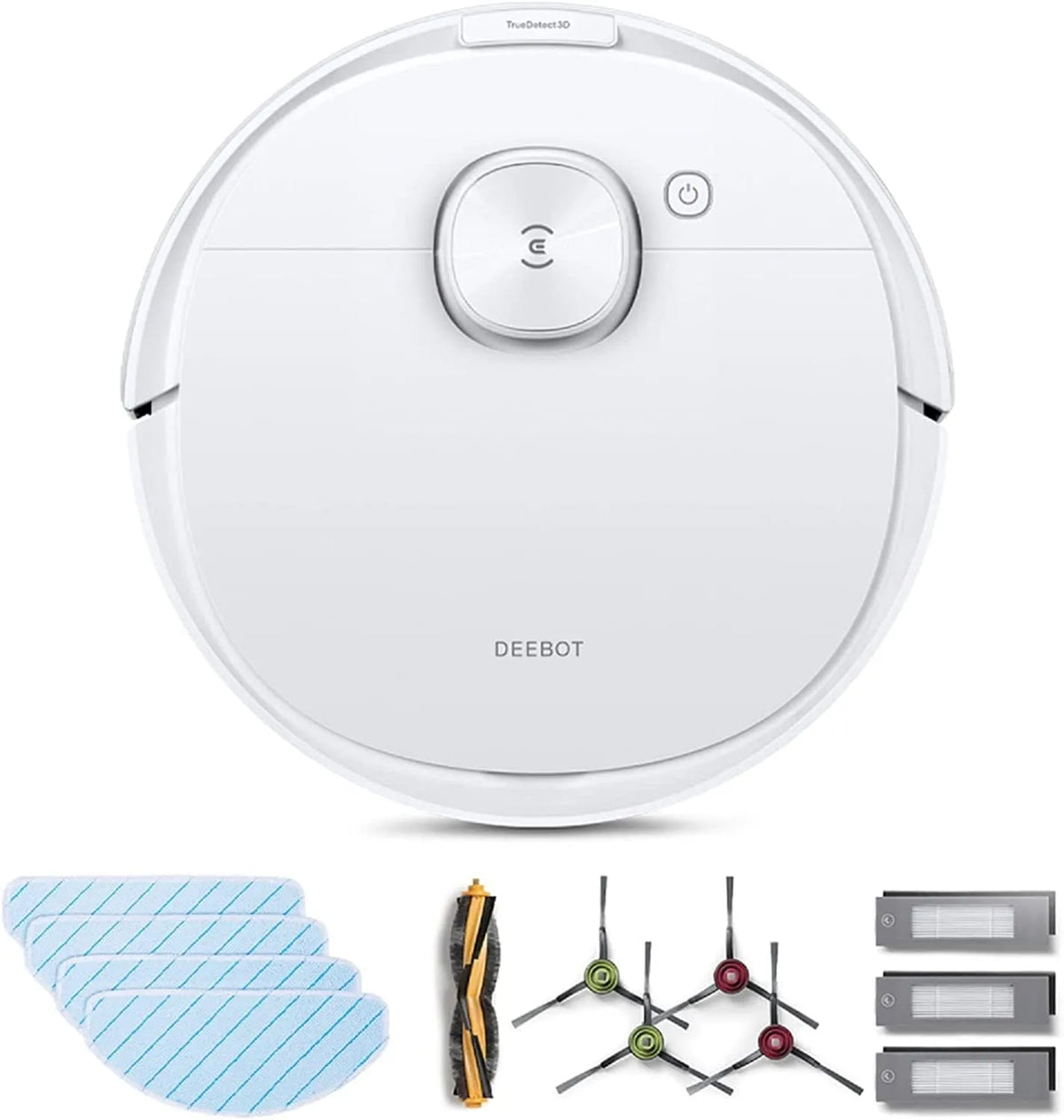 Ecovacs Saugroboter 3D-Hinderniserkennung, DEEBOT N8 PRO Care, 2600Pa, 67dB, mit Wischfunktion, inklusive. Zubehör-Kit, Hartböden, App, Alexa