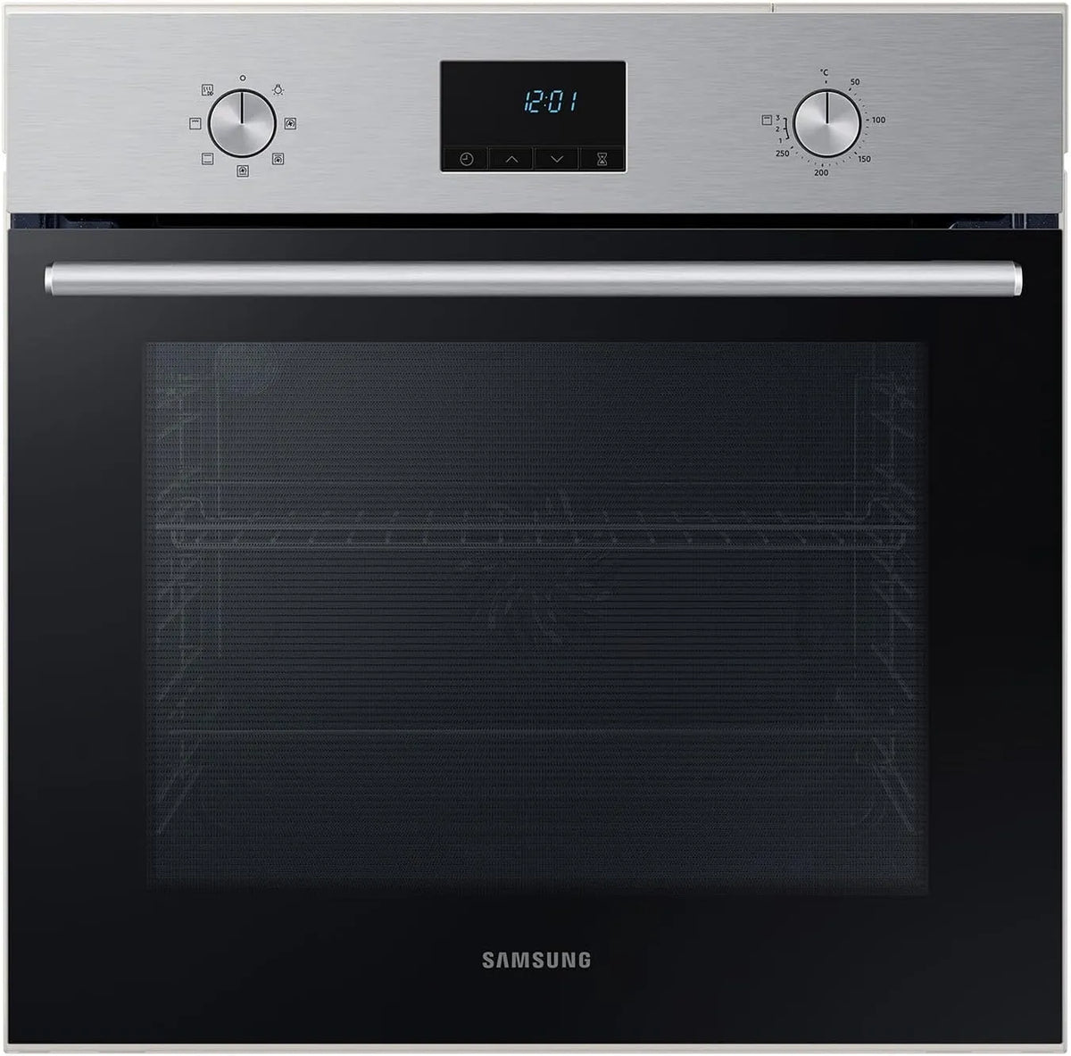 Samsung Backofen NV68A1140BS/EG, Fassungsvermögen 68 l, 8 Heizarten inklusive. 20 Automatik-Programmen, Katalyse Einbau, EEK: A, Single Fan, Edelstahl