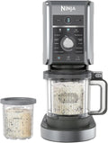 Ninja CREAMi Deluxe 11-in-1 Eiscreme und Eiscreme für Eis NC501, 11 Betriebsprogramme mit 2 XL Pint-Behältern Familiengröße, Sorbets, Smoothies