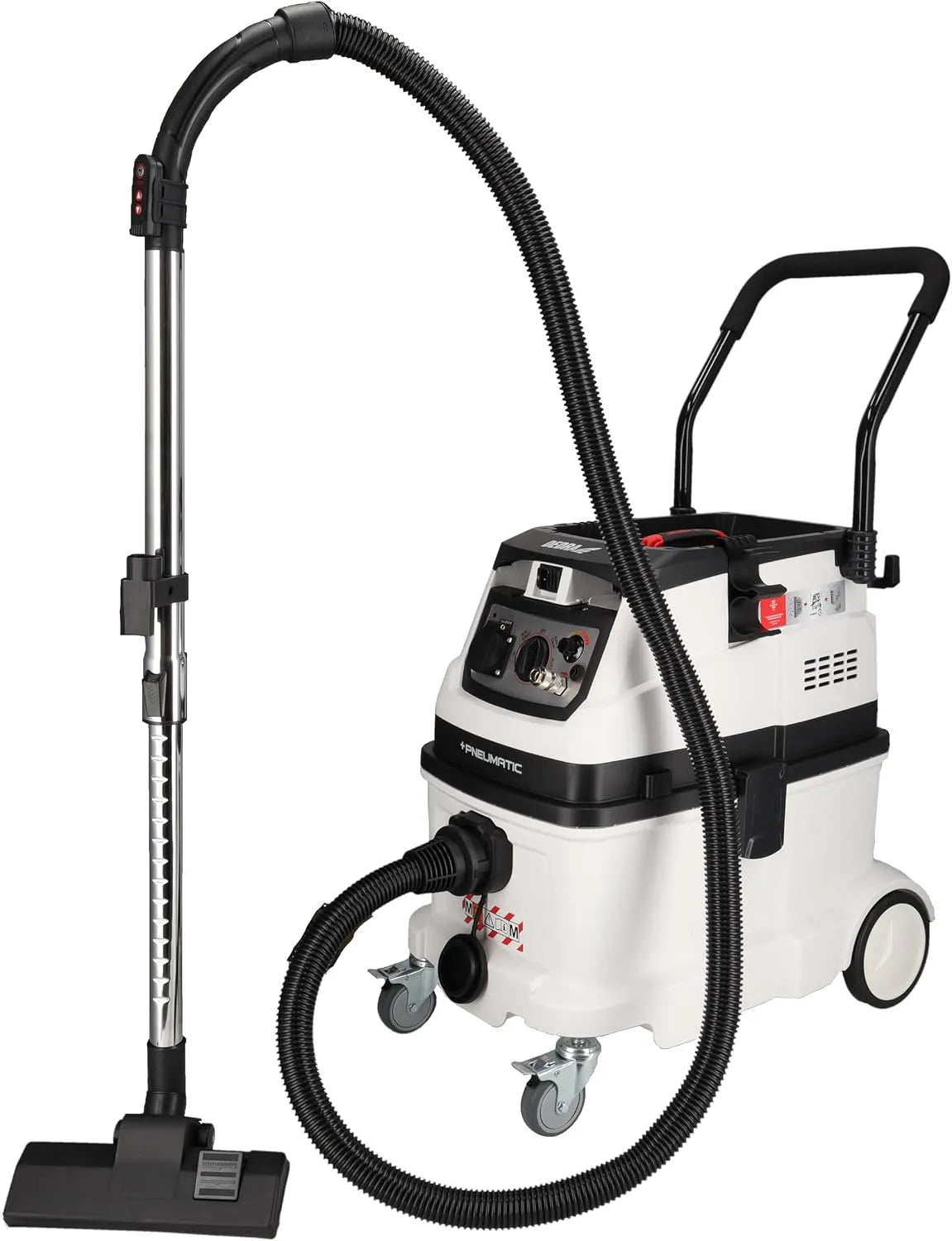 Kompressor, Gewicht 17,4 kg, Saugleistung 24 kPa, Behälter 40L mit Nassbetrieb, und Druckluftanlage, Filterklasse M