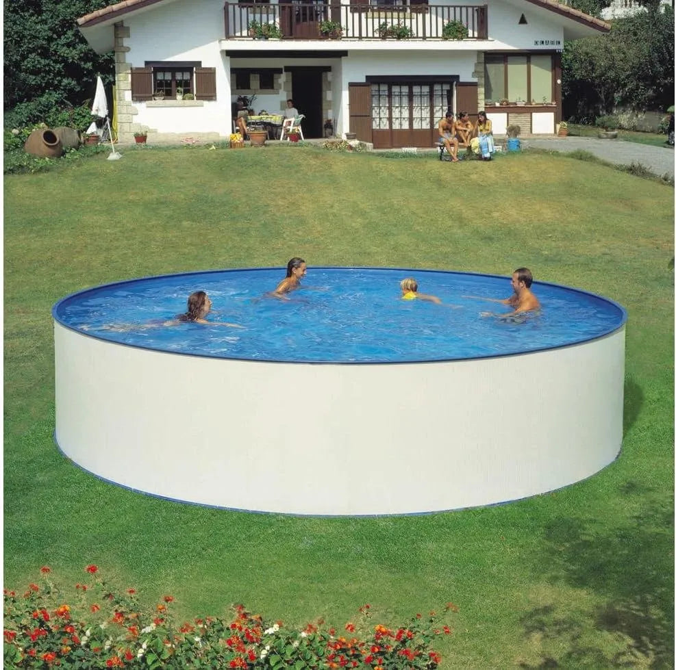Pool, 450 cm x 120 cm, 5-tlg., »Rundpool inklusive. Sandfilteranlage 3 m³/h«, in 6 Größen, Set