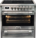 Induktionskochfeld HC 93691 IR, 8 Multifunktions-Elektro-Backofen, Elektro Standherd 90 cm, Fassungsvermögen 115 L, 5 Kochzonen, Kaiser Empire