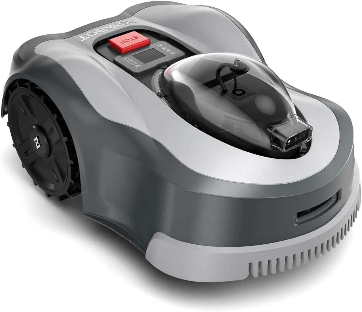 Rasenmäher IPX5-Wasserschutz SRM4300, Roboter, Max 3000 m², SUNTEK Mähroboter ohne begrenzungskabel AI Vision-Kamera, APP Bedienbar
