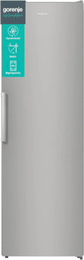 Gorenje Kühlschrank EES5, R 619, Breite 185cm, Kühlteil 398 Liter, Umluft-Kühlsystem, Schnellkühlfunktion, Inox Look, Silber