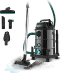Cecotec Staubsauger, erhöhte Haltbarkeit und Widerstandsfähigkeit, Dry Steel Pro Tool. 1600W, Zubehörkit, enthält Steckdose für Werkzeuge