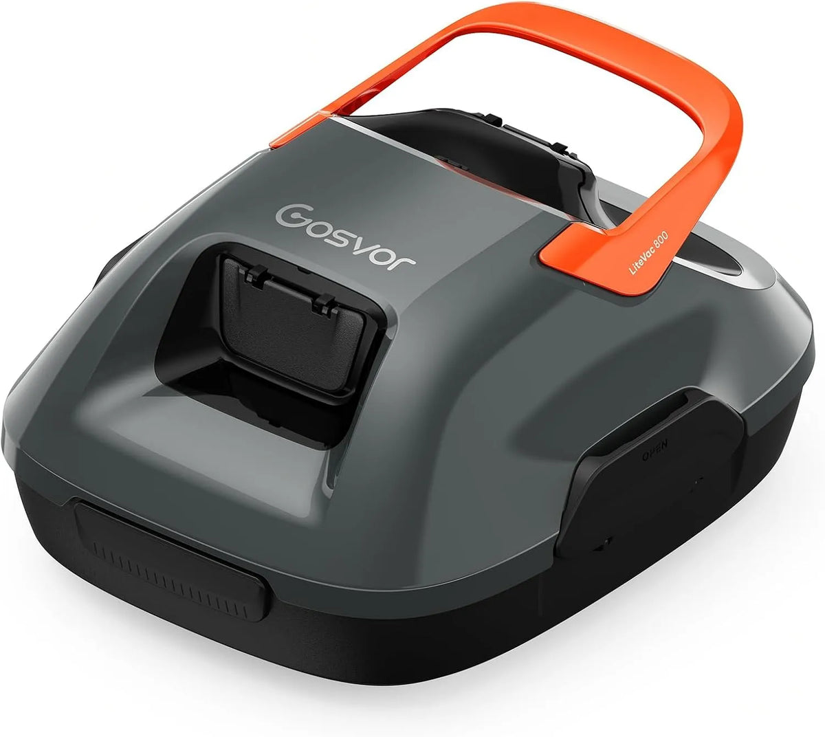 Poolroboter 4500, LPH Effiziente Reinigung mit 90 Min Laufzeit, Akku, Orange, Gewicht 3,4 KG Leicht Bodensauger, Einfach zu Bedienen & Warten