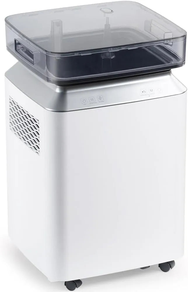 Luftentfeuchter 24h Kalopsia, 80L/Tag, 170m², Fassungsvermögen 80L, Pumpenablauf und Timer, Elektrisch: 80L, Fassungsvermögen 8L Tank