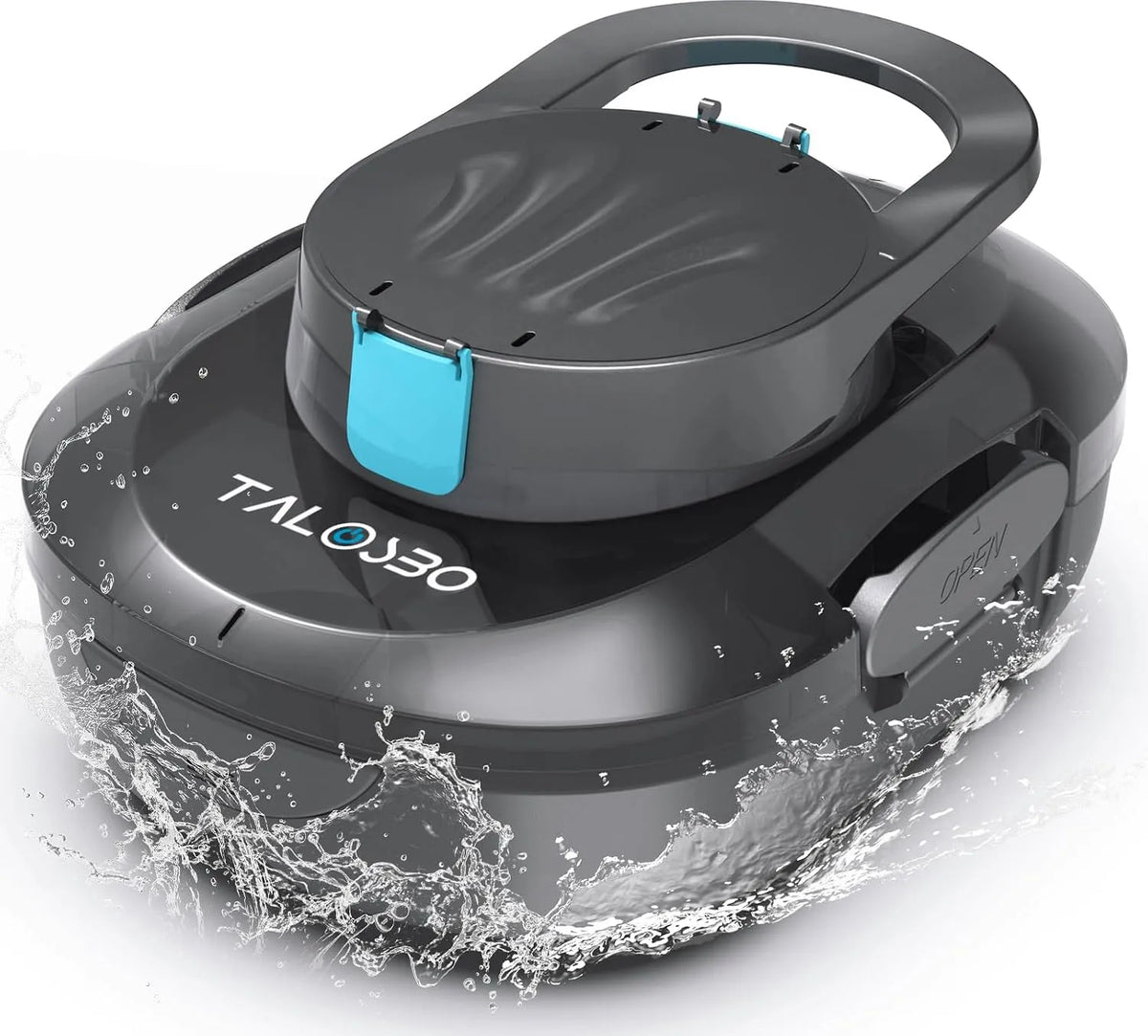 Poolroboter S1PRO, Leichter Poolreiniger für Oberirdische Pools bis 100 m², 2026 Upgrade mit 120 Min Automatisch Reinigungszeit, 2,5H Ladezeit