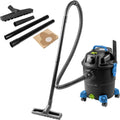 Nass-/Trockensauger, Leistung 1200 W, 1,5 m Schlauch, Högert Technik Nass- &, Steckdose für Elektrowerkzeuge, Fassungsvermögen 20 L, 4 m Kabel