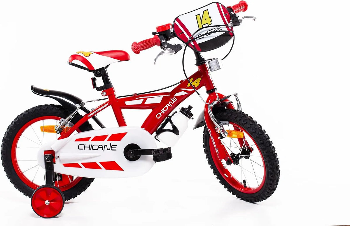 Fahrrad SCH Chicane, 14 Zoll, Kinderfahrrad, Rot
