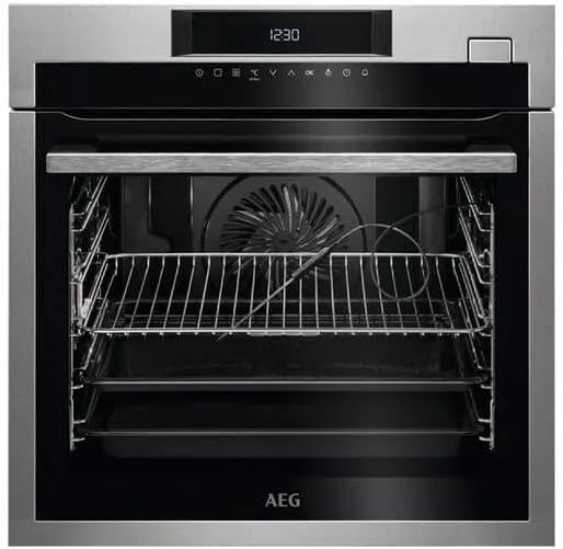 AEG Backofen BSE682020M, Dampfbackofen, SteamBoost, Multidampfgarer, Dampfreinigung, Kerntemperatursensor, Touch-Bedienung, Grillfunktion