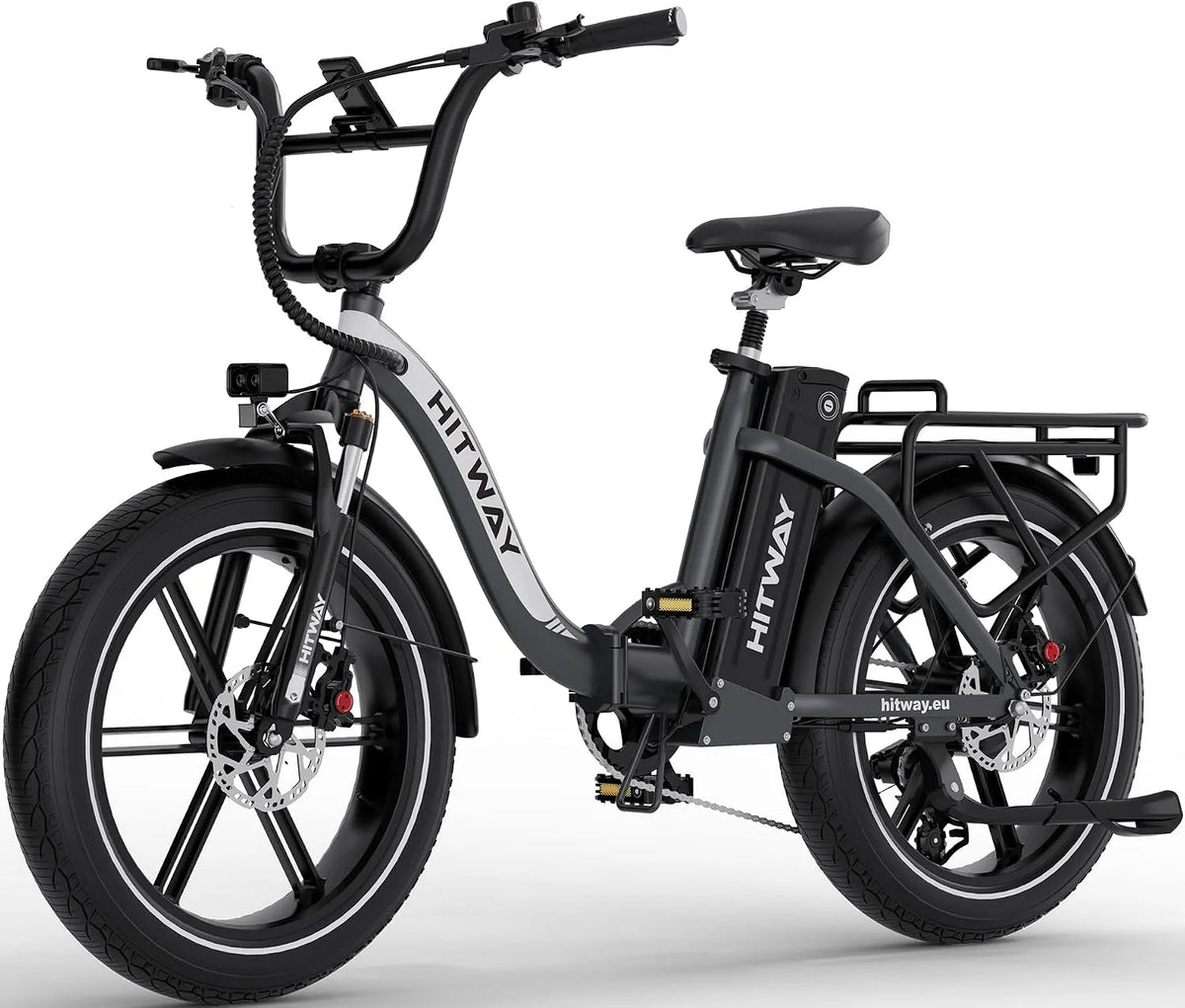 E-Bike BK6SPRO, Faltbares All-Terrain mit 20 Zoll Fat Reifen, HITWAY E Bike mit 48V 18Ah Akku, Elektrofahrrad