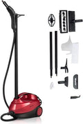 Costway Dampfreiniger, 4 Bar, Fassungsvermögen 1,5L Tank, Dampfzeit bis 45 Min., Fußböden, LED, mit 19 Zubehörteilen, Leistung 2000W, bis 108℃