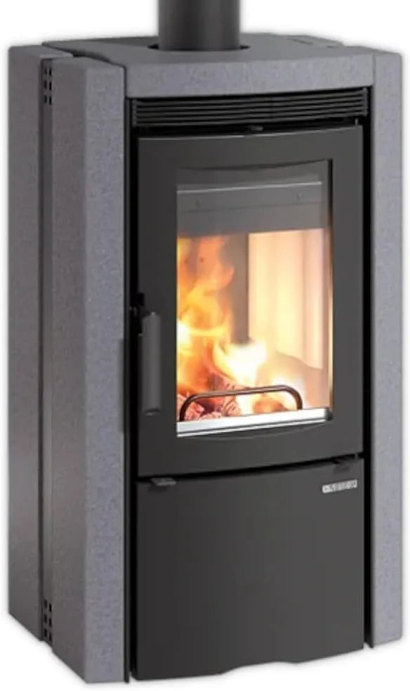Kaminofen La Nordica, Leistung 8 kW, Ester 5.0, Vulkanstein