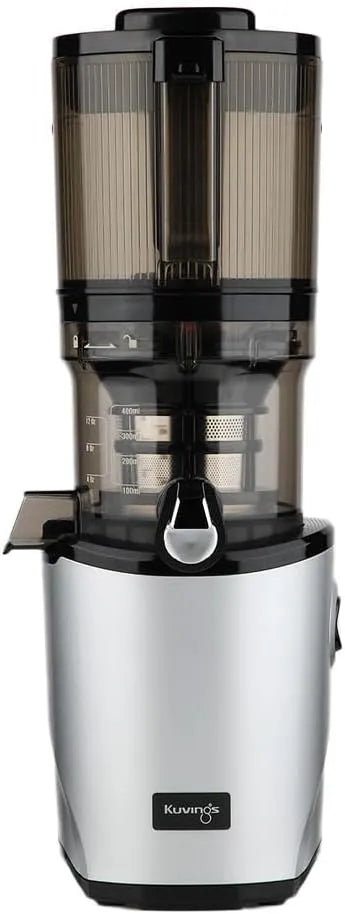Entsafter AUTO8 860SE Kuvings, Pflegeleichter Slow Juicer mit 2L Fassungsvermögen und 200W Motor ideal für Obst, Gemüse und Smoothies., _KHS, Silber