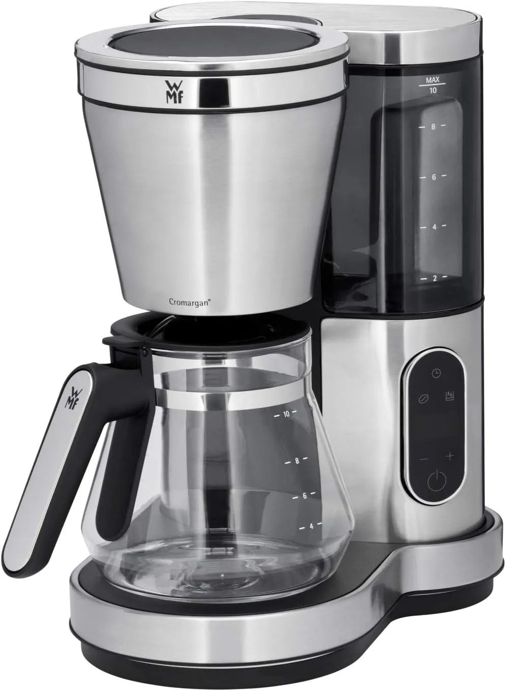 WMF Kaffeemaschine, 10 Tassen, Filterkaffee, Warmhalteplatte, Abschaltautomatik, Leistung 1000 W, Lumero Filterkaffeemaschine mit Glaskanne