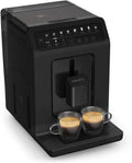 Krups Kaffeevollautomat EA897B, Leistung 1450W, automatische Espresso & Cappuccino-Funktion, One-Touch Tassen mit Milch, 8 Voreinstellungen
