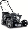Scheppach Rasenmäher MS132-42B 3PS 25-75mm, Leistung 3, geeignet für Flächen bis 800m², Schnittbreite 42cm, Fangbox 45L