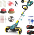 Makita Rasentrimmer, Spannung 21V Akku für Akku, akkubetrieben, Garten, Blau, Leistung 900W Bürstenloser Motor Freischneider Akku für Rasen, Hof