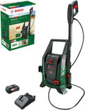 Bosch Hochdruckreiniger 36V-100 36-Volt-System, bis zu 45 min Laufzeit, mit 4.0 Ah-Akku und Ladegerät