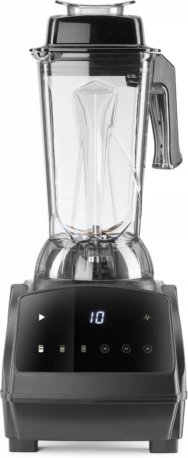Hendi Standmixer, Spannung 230 V, Maße 270 x 222 x 535 mm, BPA-frei, digital, mit Krug mit 2,5 l, Leistung 1680 W, Hochleistungsmixer