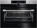 AEG Backofen KSK998290M, Kompakt-Dampfbackofen Edelstahl