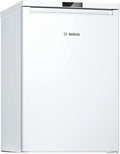 Bosch Kühlschrank KTR15NWEB, 39 dB leise trotz starker Kühlkraft, Schnellkühlung, Weiß, Serie 2 Mini 85 x 56, 134 L, LED-Beleuchtung
