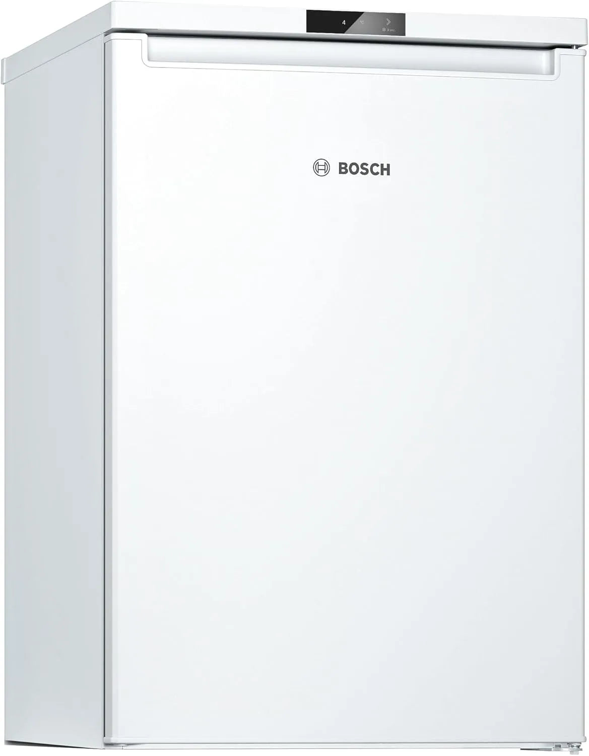 Bosch Kühlschrank KTR15NWEB, 39 dB leise trotz starker Kühlkraft, Schnellkühlung, Weiß, Serie 2 Mini 85 x 56, 134 L, LED-Beleuchtung