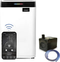 Luftentfeuchter, Comedes Demecto 30 eco WiFi, 25l/24h, Fassungsvermögen 25l, Geeignet für Räume & Keller bis 100m², 230m³, inklusive. 3m Schlauch