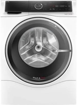Bosch Waschtrockner WNC254A0FR 1400, Serie 8, Gewicht 10,5 kg, in freistehender Ausführung, min, weiß