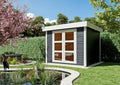 Gartenhaus, Maryland 2,50x2,50 m, 28 mm, 16 mm, Gewicht 85 kg