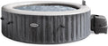 Intex Whirlpool, Leistung 2200 W Heizsystem, 170 Massagedüsen, Wasserenthärtungssystem & LED-Beleuchtung, Maße 216 x 71cm, APP Steuerung