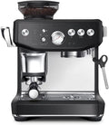 Sage Kaffeemaschine, The Barista Express Impress, Intelligente Dosierung, 25 Mahlgradeinstellungen, Schwarzer Trüffel
