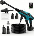 Makita Modell, Akku Druckreinigerpistole Kompatibel mit 18V Akku CSP01, Tatsächlicher Druck 35 Bar Akku Druckreiniger 4L, Fassungsvermögen 4L, 4L/min