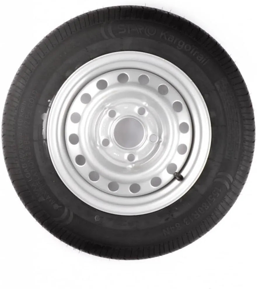 Komplettrad Anhänger, Tragfähigkeit: 437 kg, 165/70R13, Lochkreis: 5x112