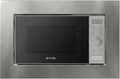 Mikrowelle Mi30 60-Minuten-Timer EVVO Integrierte, Edelstahl, Digitalanzeige, in Schwarz, Fassungsvermögen 21 Liter, Grillfunktion