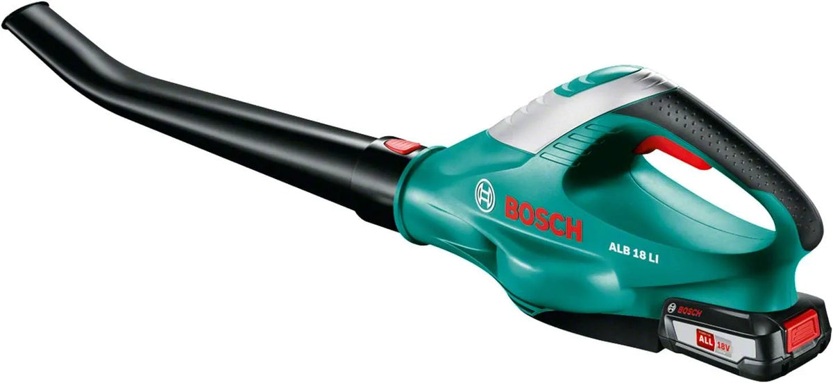 Bosch Laubbläser ALB 18 LI, Max. Gebläsegeschwindigkeit 210 km/h, 1 Akku, Home and Garden Akku, im Karton, Grün, in Schwarz