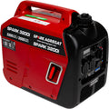 Stromgenerator 3200i EU5, SPARK Inverter 3200 W Benzin, stabile 230 V Steckdosen + USB, 4-Takt, Notstrom für Camping, Leiser Betrieb, Haus & Caravan