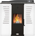 PELLET ITALIA Italia STUFE A, Hydro-Pelletöfen für Heizung und Warmwasser Effizienz 90% Heizt 180m² Slim-Design