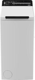 Beko Waschmaschine BTL1WFP10622DE 1200, freistehende, Toplader, Hygiene+ allergikergeeignet, Weiß, Gewicht 6 kg, Waschvollautomat, min, Express