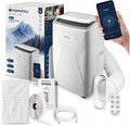 Klimaanlage 4in1 Termofol Mobile, ASPEN 4000W, energiesparendes Smart-Home-Gerät, Klimatisierung, Luftentfeuchter, Ventilator, Heizung, weiß