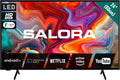 Modell SMART24TV SALORA, 24 Zoll Smart TV mit Android TV, 3X HDMI, LED Display, HD Ready, integriertem Chromecast, Dolby Audio, WLAN, Bluetooth