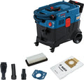 Bosch Professional Allessauger Gas 12-40 MA, Leistung 1200 W, AFC, Schlauch, Kombi-Bürstendüse, automatische Filterreinigung, inklusive. Hauptfilter