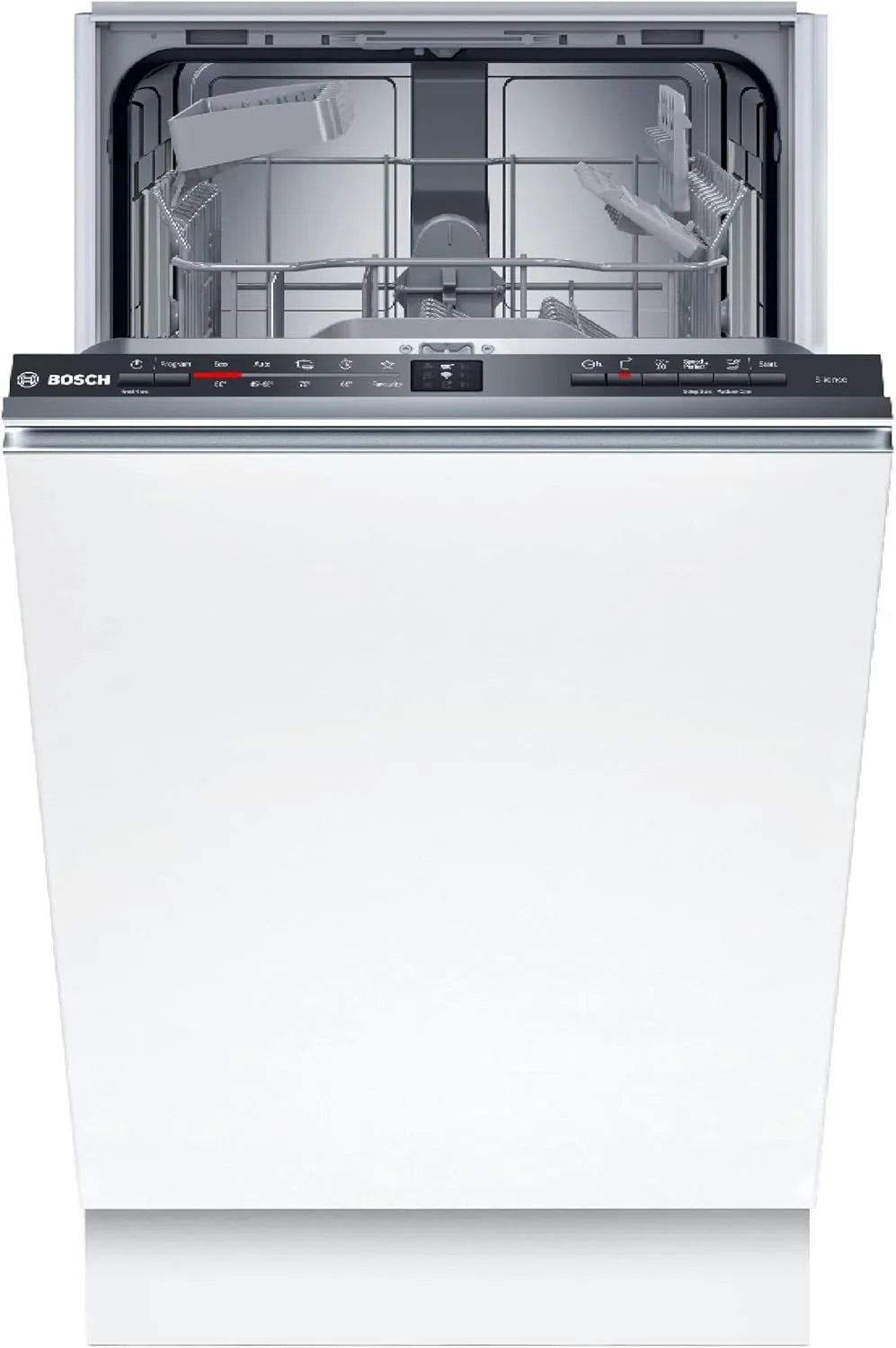 Bosch Geschirrspüler SPV2HKX42E, Serie 2 Vollintegrierter, Breite 45 cm, Smart Start, DuoPower für gründliche Reinigung, Info Light, AquaStop