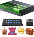 XTool S1 Laser Graviermaschine und Laser Cutter mit air assist und Wabe, Leistung 10W DIY Lasermaschine, Gravur auf Holz, Metall, Leder, Autofokus