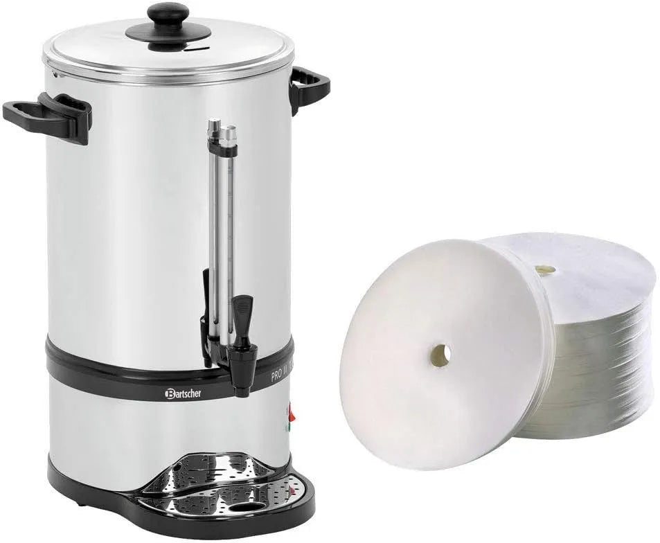 Kaffeemaschine 100T Bartscher Rundfilter, Pro Plus + 250 Rundfilter