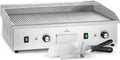 Klarstein Grill, Grillplatte mit abnehmbarer Antihaftplatte & Spritzschutz Elektrisch 200 W, Elektrogrill, Tischgrill mit LED-Anzeige