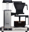 Select Moccamaster KBG, Kaffeekanne Glas, Brushed, Fassungsvermögen 1.25 Liter, Filter Kaffee Maschische, Farbe Gebürstet