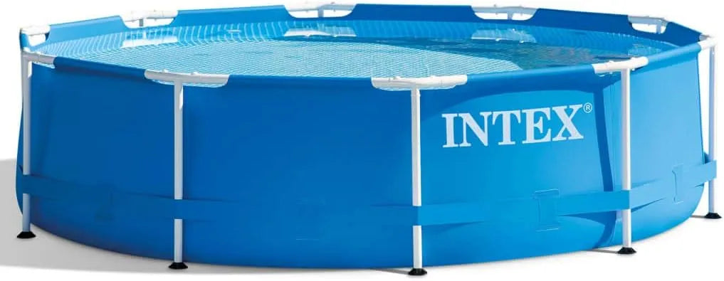 Intex Pool 28202GN, Ø 305 x 76 cm, Metal Frame, Aufstellpool, Blau